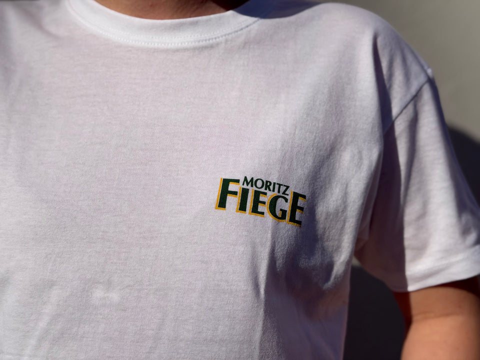Für echte MORITZ FIEGE Fans – das besondere T-Shirt in Weiß _Edition 2026