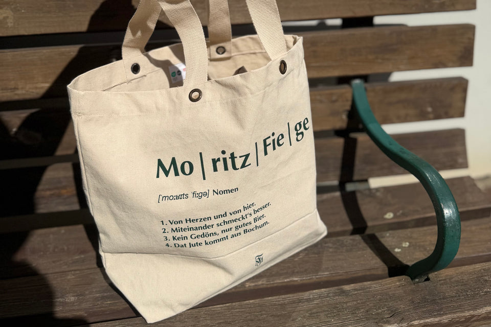 MORITZ FIEGE Jutetasche _ Mo|ritz|Fie|g_