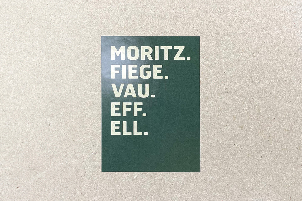 MORITZ FIEGE & VfL Bochum Aufkleber eckig