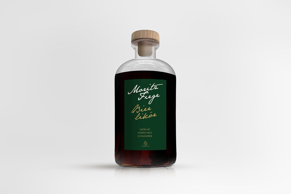 MORITZ FIEGE Bierlikör _Schwarzbier_ / 16,5 % vol. MORITZ FIEGE FANSHOP