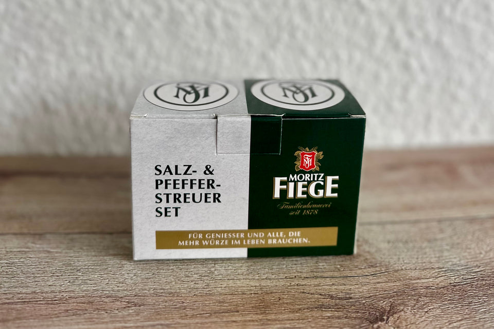 Die Salz- und Pfefferstreuer von MORITZ FIEGE MORITZ FIEGE FANSHOP