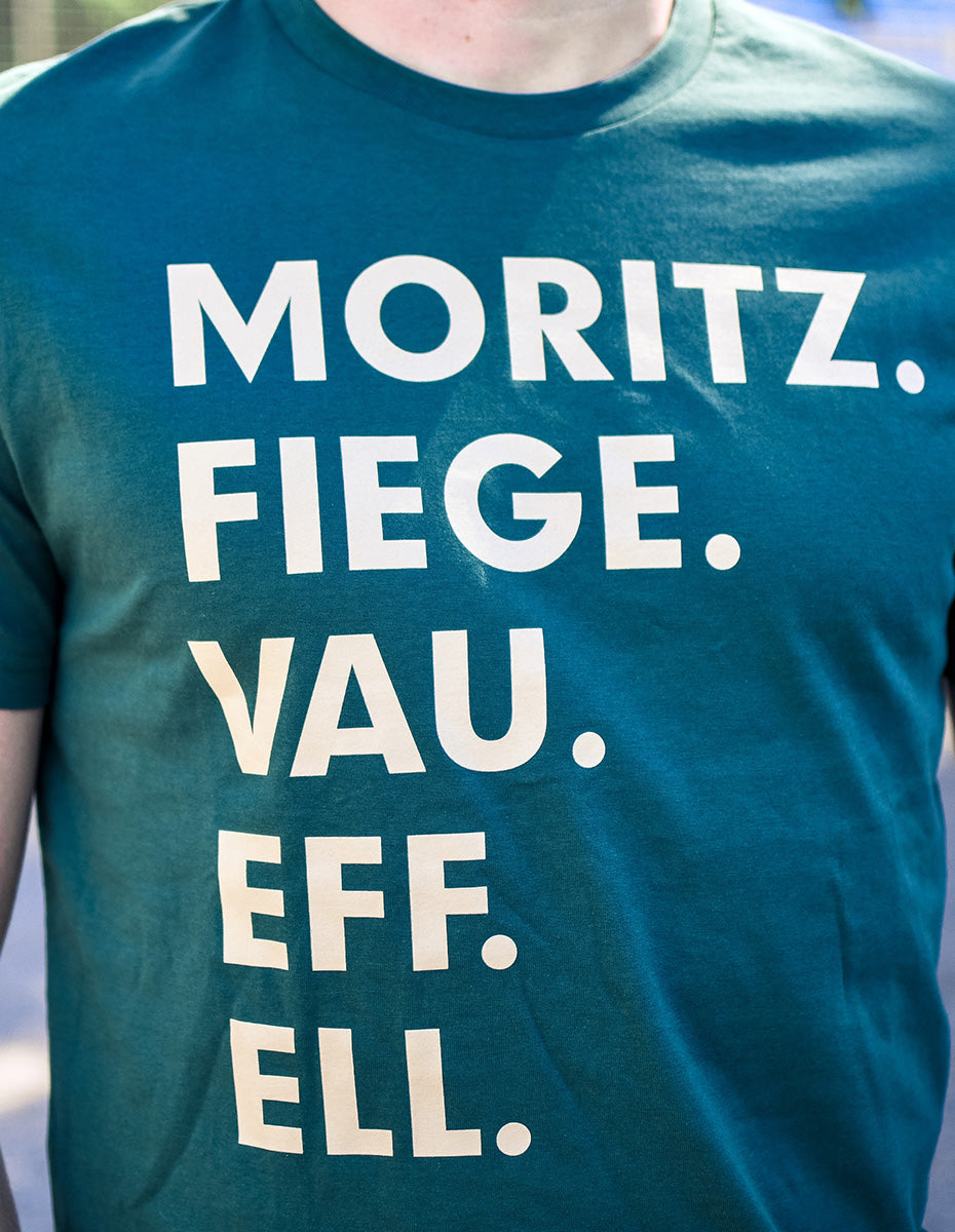 MORITZ. FIEGE. VAU. EFF. ELL. T-Shirt grün