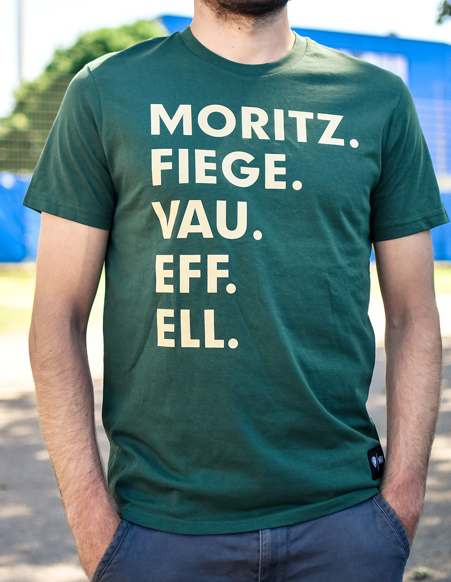 MORITZ. FIEGE. VAU. EFF. ELL. T-Shirt grün